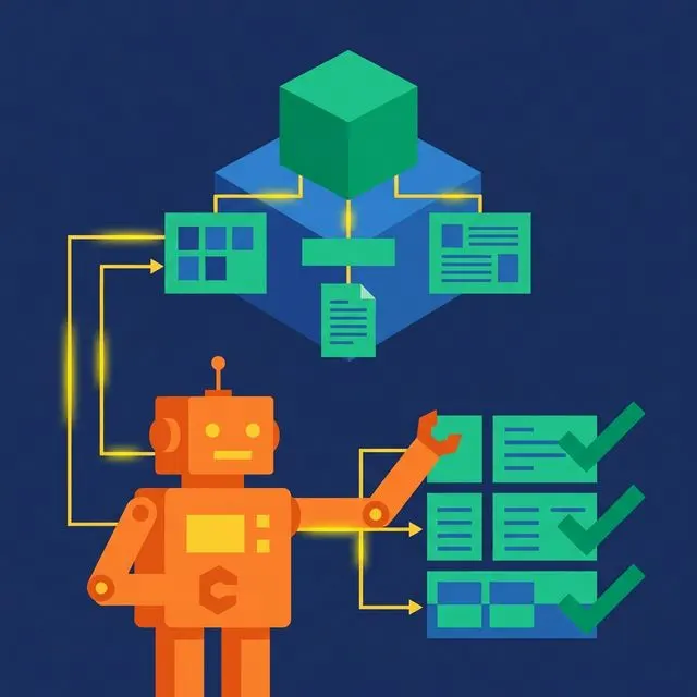 AI agent successfully using a semantic layer to produce accurate results